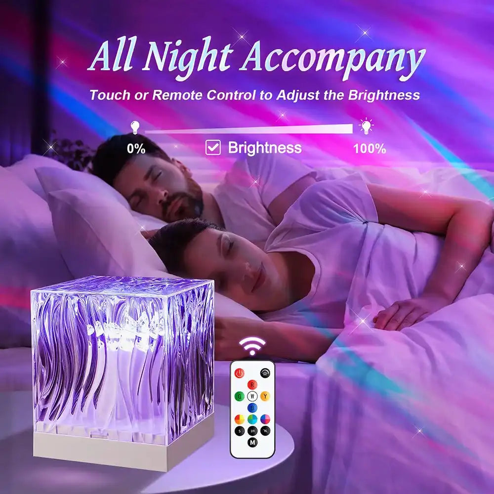 AuroraWave™ – Lampe Projecteur Ciel Étoilé & Vagues Océaniques