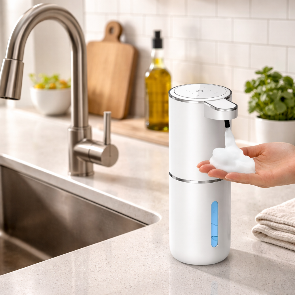 SmartFoam Pro – Distributeur automatique de savon sans contact USB