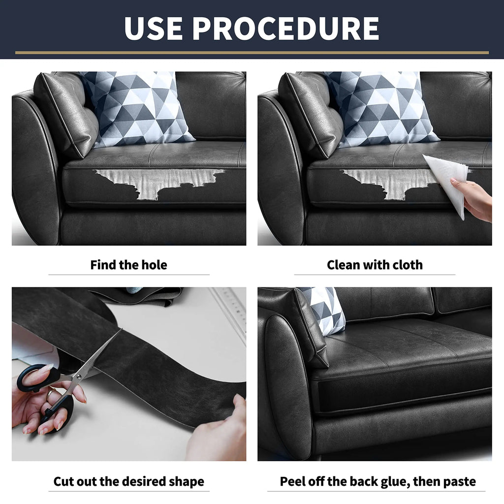 Ruban adhésif pour réparer le cuir LeatherFix™