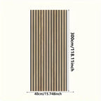 Sticker mural 3D Bois