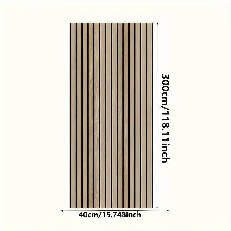 Sticker mural 3D Bois