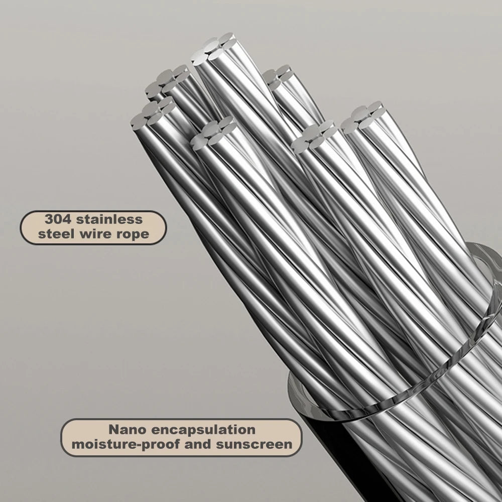 AirSpace Pro Inox™ – Étendoir Rétractable Mural