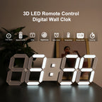 Horloge murale LED 3D